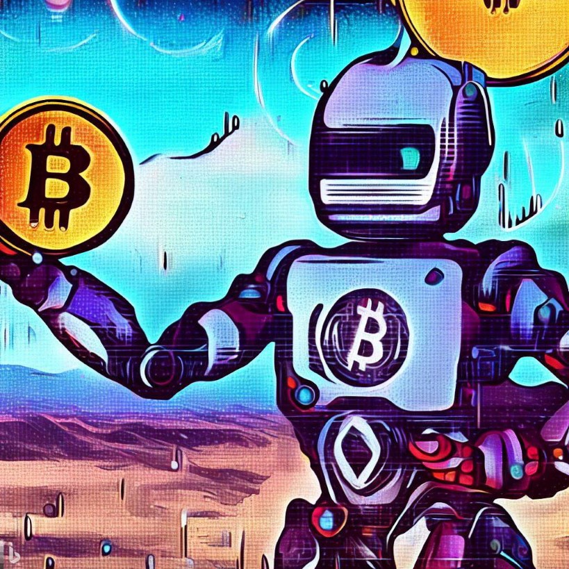robot cryptocurrency bitcoin